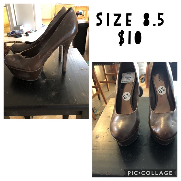 Brown high heels - Picture 1 of 1